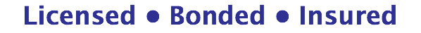 Licensed • Bonded • Insured